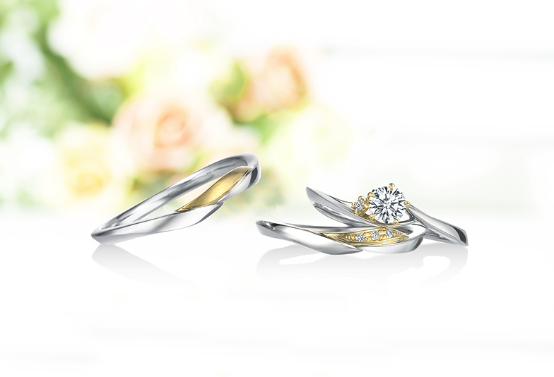 静岡市婚約指輪結婚指輪セットリング